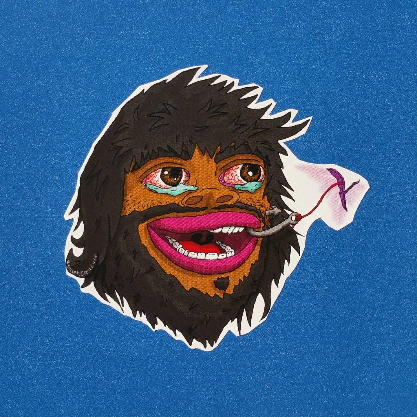 Hooked Sticker: Hooked Sticker
